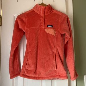 Patagonia Womens XXS pink Polartec fleece
